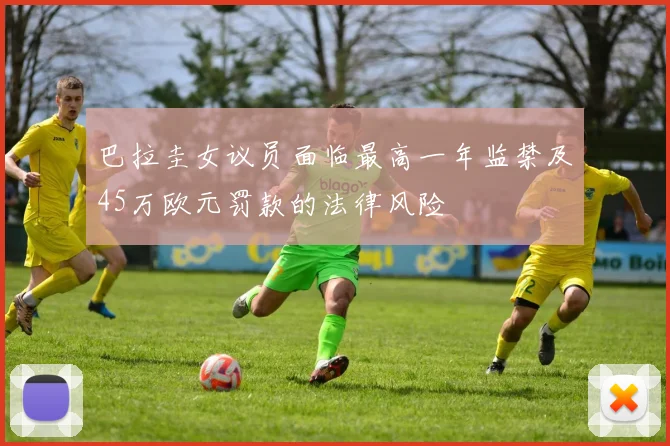 巴拉圭女议员面临最高一年监禁及45万欧元罚款的法律风险